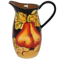 Casa Cortes Barcelona Collection Hand-Painted Pitcher