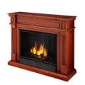 'Real Flame' Ventless Dark Mahogany Gel Fireplace