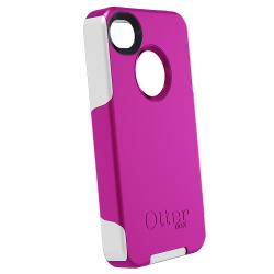 Otter Box Apple iPhone 4/ 4S OEM Pink/ White Commuter Case