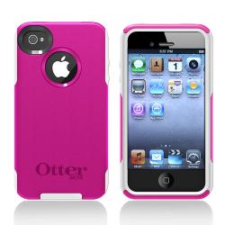 Otter Box Apple iPhone 4/ 4S OEM Pink/ White Commuter Case