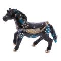 Objet d'art 'Winter's Colt' Wild Stallion Trinket Box