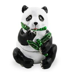 Objet d'art Release 'Butterstick' The Panda Bear Trinket Box