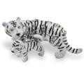 Objet d'art 'Panthera Tigris' White Tiger Trinket Box