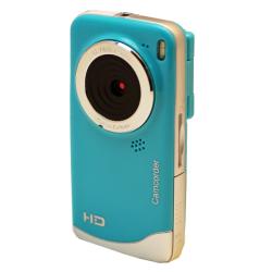 SVP Turquoise High Definitop Digital Camcorder with 16GB SD Card