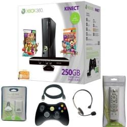 Microsoft Xbox 250GB Kinect Ultimate Hoiday 2 Player Bundle