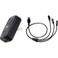 Naxa NA-3025 Black USB AC Wall Charger/Adaptor & USB Cable for MP3/MP4 Players & Mobile Devices