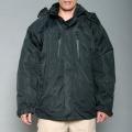 Pulse Men's Black 3-in-1 Systems Snow Jacket