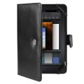 Black Leather Case for Amazon Kindle Fire