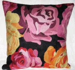 Tribute to the Rose 18-inch Pillows (Set of 2)