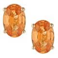 Dyach 14k Yellow Gold Spessartite Stud Earrings