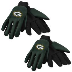 Green Bay Packers Two-tone Gloves (Set of 2 Pair)