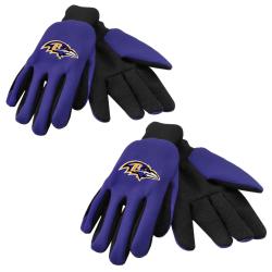 Baltimore Ravens Two-tone Work Gloves (Set of 2 Pair)