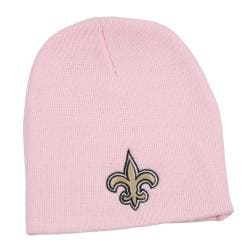 New Orleans Saints Pink Beanie Stocking Hat