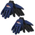 Denver Broncos Two-tone Work Gloves (Set of 2 Pair)