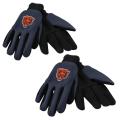 Chicago Bears Two-tone Work Gloves (Set of 2 Pair)