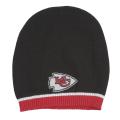Kansas City Chiefs Striped Beanie Stocking Hat