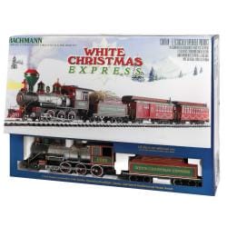 Bachmann G Scale White Christmas Train Set