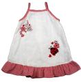 So La Vita Toddler Girls Eyelet Ladybug Sundress