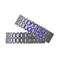 Stainless Steel Women's Lava LED Digital Bracelet Watch