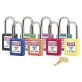 Master Lock 6-Pin Red Safety Padlock