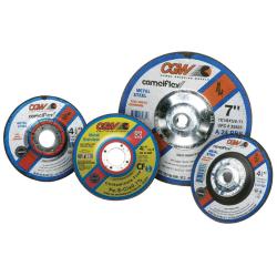 CGW Abrasives A24-R-Bf Steel Depressed Center Wheel