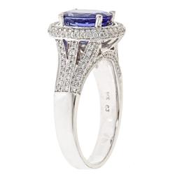 Dyach 14k Gold Tanzanite and 5/8ct TDW Diamond Ring (G-H, I1-I2)