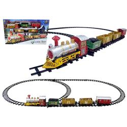 Battery Operated Railway Train Set