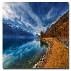 Philippe Sainte-Laudy 'Road to no Regret' Canvas Art