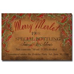Working Girls Design 'Merry Merlot' Canvas Art