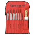 Cooper Hand Tools Nicholson 8-piece Machinist File Set