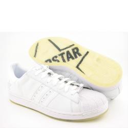 Adidas Men's 'Superstar II' White Sneakers (Size 13)