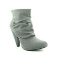 Chinese Laundry Womens Wiz Textile Grey Ankle Boots (Size 7.5)