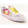 Adidas Womens Brasic Str II W White Athletic Shoes (Size 13.5)