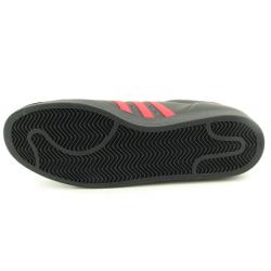 Adidas Men's Black/ Red 'Superstar 2' Sneakers (Size 18)