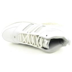 Adidas Mens Bounce Artillery II White Basketball Shoes
