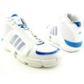 Adidas Men's 'AST 'Decade GCS' NBA White/Blue Basketball Shoes (Size 18)