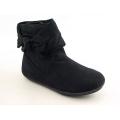Rampage Girls 'Tiffany' Black Faux Suede Boots (Size 1)