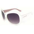 US Polo Association Women's Charleston White Plastic Sunglasses