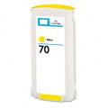HP 70/ C9454A Yellow Ink Cartridge (Remanufactured)