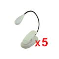 Sony PRS Amazon Kindle LED Flex Book Light (Pack of 5)
