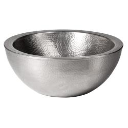 The Copper Factory Satin Nickel Vessel Sink