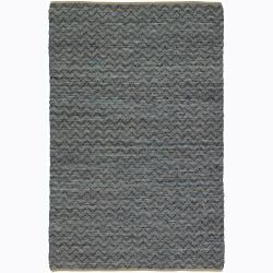 Hand-woven Mandara Tan Rug (7'9 x 10'6)
