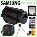 Samsung HMX-H300 5MP Black Digital Camcorder with 8GB Kit