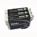 Epson T078120 Black Ink Cartridge (Remanufactured) (Pack of 3)