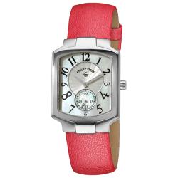 Philip Stein Women's Classic Pink Leather Strap Watch