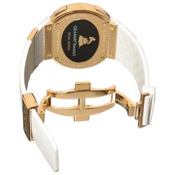 Gucci Men's 'GrammyEdition' Digital White Strap Watch