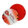 Lucky Bums 25-inch Orange-and-white Foam Snow Saucer Sled with Handles