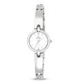 Bulova Women's Stainless Steel Round Bangle Link Watch