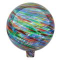 Garden Odyssey 10-inch Multi Color Glass Gazing Globe