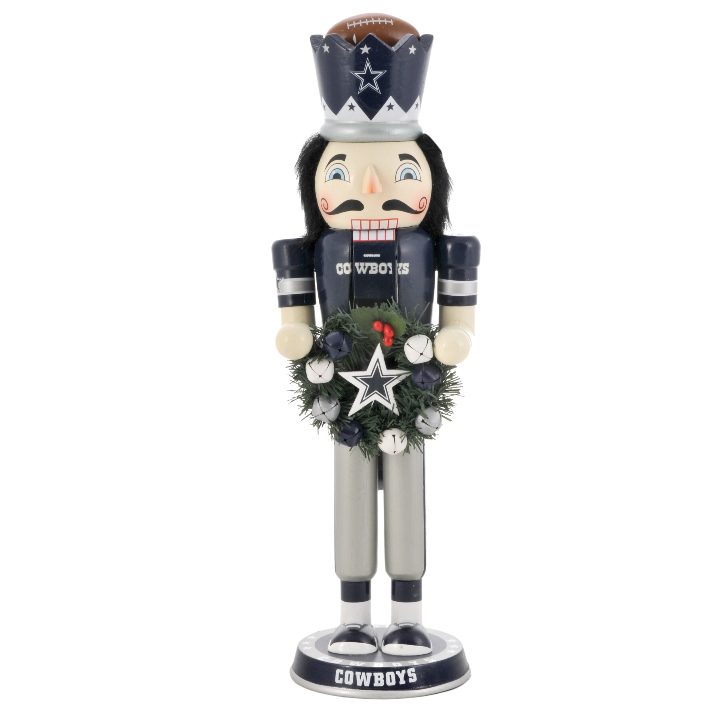 Dallas Cowboys 14inch Wreath Nutcracker 14018492